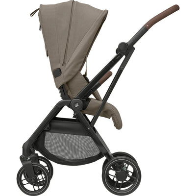 Carrinho de Bebê Maxi-Cosi Leona² Twillic Truffle - Rodas Maiores Com Suspensão